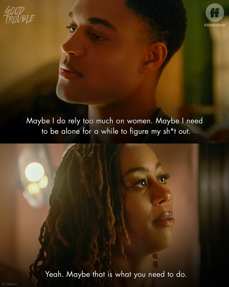 Big mistake, Dyonte. Malika WILL call your bluff. #GoodTrouble