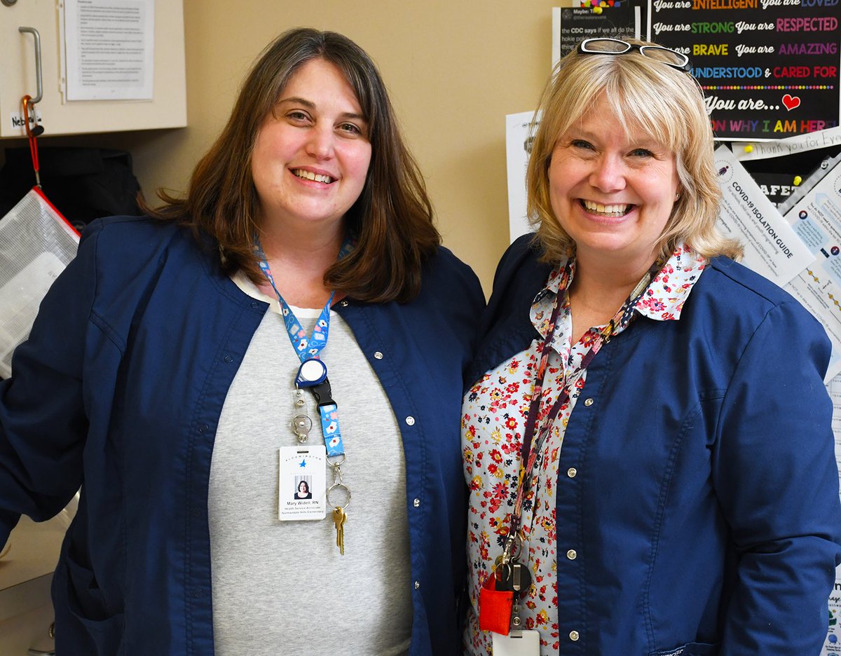 bps271's tweet photo. School nurses are valuable leaders focused on student health and safety. Today and every day, we thank our nurses and health services team for supporting the health and wellbeing of students for School Nurse Day. https://t.co/ua1hO3nUV2