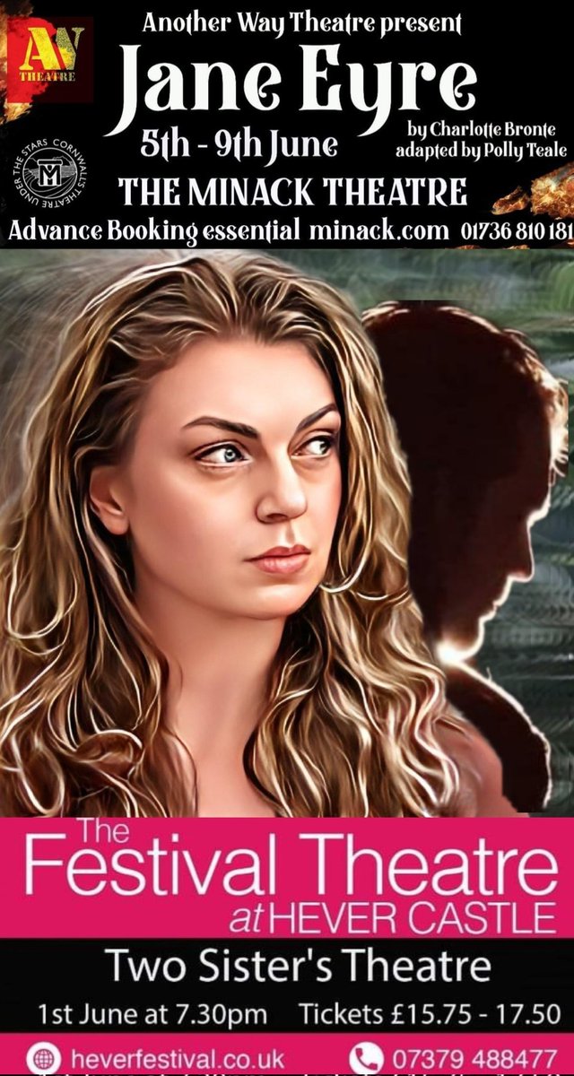 <a href="/anotherwaytweet/">Anotherway Theatre</a> production of Jane Eyre <a href="/minacktheatre/">Minack</a> <a href="/heverfestival/">The Festival Theatre at Hever Castle</a>
1st June at Festival Theatre at Hever Castle visit:
heverfestival.co.uk/index.php/jane…
Minack Theatre 5-9 June 
minack.com/whats-on/jane-…

#theatre #JaneEyre #stage #performance #actor #actorslife #outdoortheatre