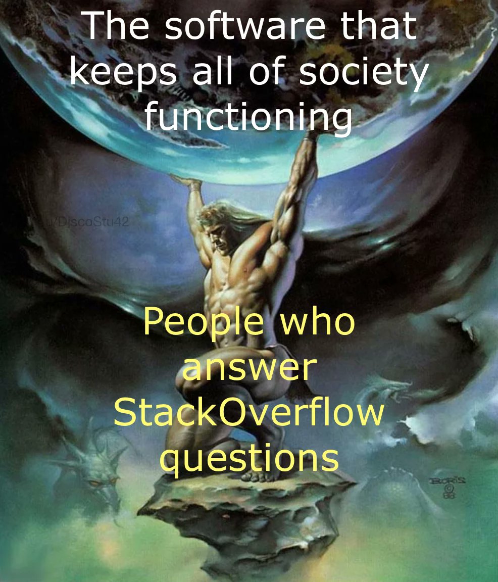 StackOverflow's tweet image. You da real MVP. #stackoverflowmemes #mememay