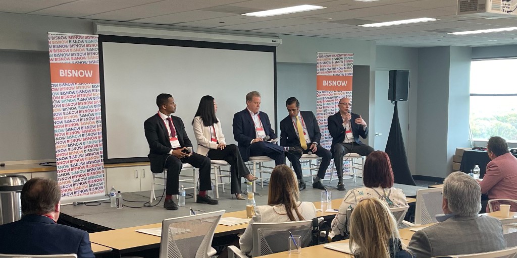 PDBGroup's tweet photo. We were a sponsor of the @Bisnow New Jersey State of the Market last Thursday. We enjoyed meeting everyone who came by our table and can’t wait until the next event!  

#newjersey #realestate #multifamily #office https://t.co/yKbV9aUdtj