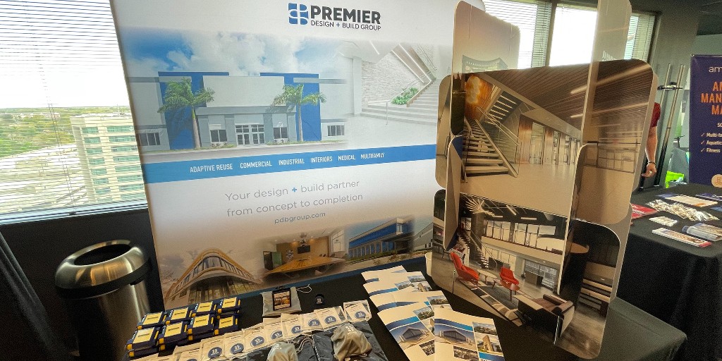 PDBGroup's tweet photo. We were a sponsor of the @Bisnow New Jersey State of the Market last Thursday. We enjoyed meeting everyone who came by our table and can’t wait until the next event!  

#newjersey #realestate #multifamily #office https://t.co/yKbV9aUdtj