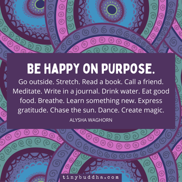 YouthMOVEnv's tweet photo. Happiness can feel like it's hard to come across if you struggle with mental health, but there are things you can do to elicit your own happiness. Try a few of these self-care ideas and see which ones make you feel better! #Happiness #SelfCare #MentalHealth #YouthMOVE #TinyBudha https://t.co/X69oqRtlfR