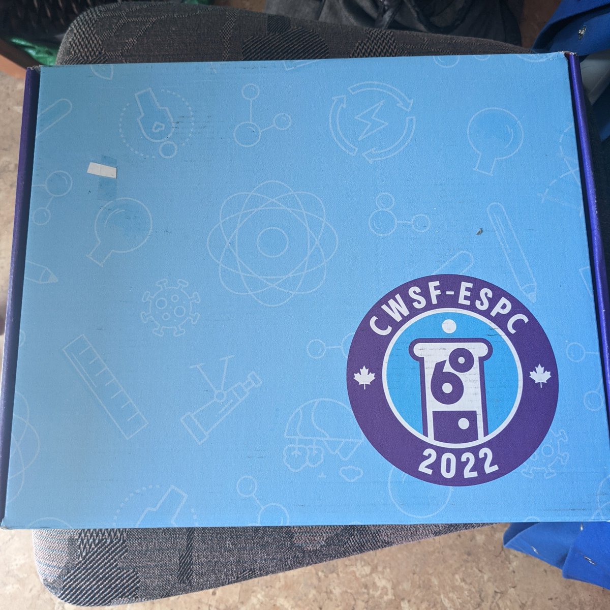 SRSF_ESRS's tweet image. La boite est arrivée! J&apos;espère que nos finalists vont aimer les choses dedans. Merci! It&apos;s here! The CWSF 2022 box has arrived. Cannot wait for our finalists to open it up and see all the goodies! Great job @ysc_sjc @UNB #CWSF2022 #ESPC2022 #canadawidesciencefair