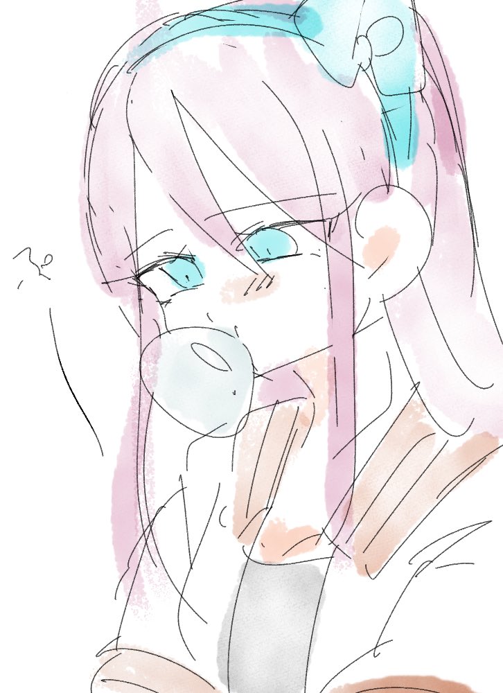 絵がうまく描けないよ〜ってなってる時の絵が多い…! 