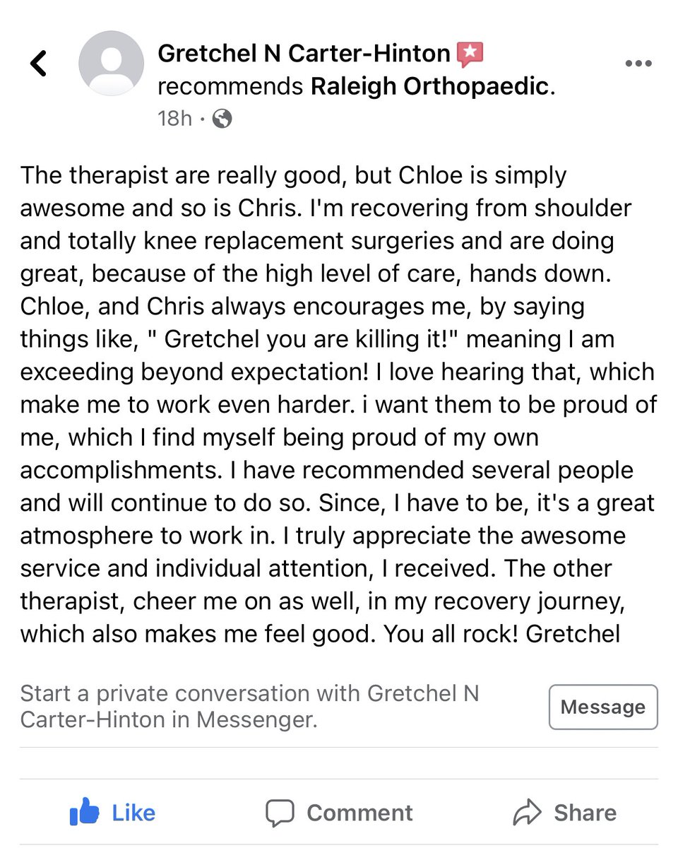Raleigh Orthopaedic (@raleighortho) on Twitter photo 