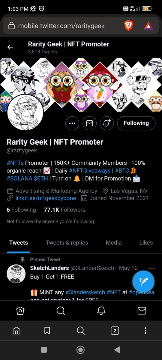 69420crypto's tweet photo. @raritygeek 0x8da6c590de3fff774299426019e14675eeb38fcb https://t.co/ze6bMRXxff