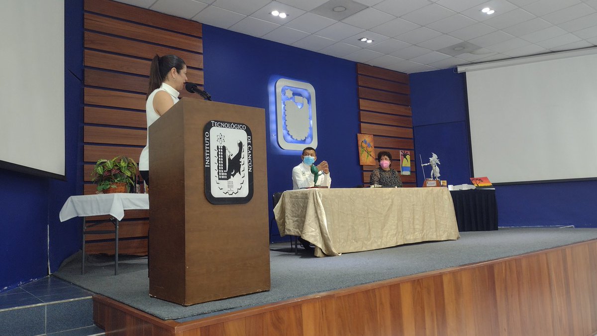 la XVIII JORNADA LITERARIA LA NO DISCRIMINACIÓN en el Aula Magna!
#literatura
#creacionliteratura #arteycultura #TecNMCampusCancun
<a href="/omaralpuche/">omar alpuche leal</a>