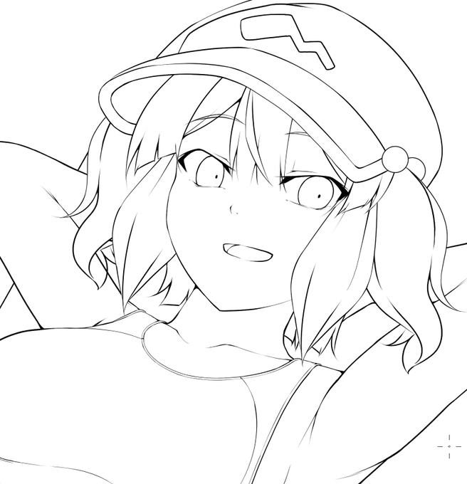 明日から色塗れそう 