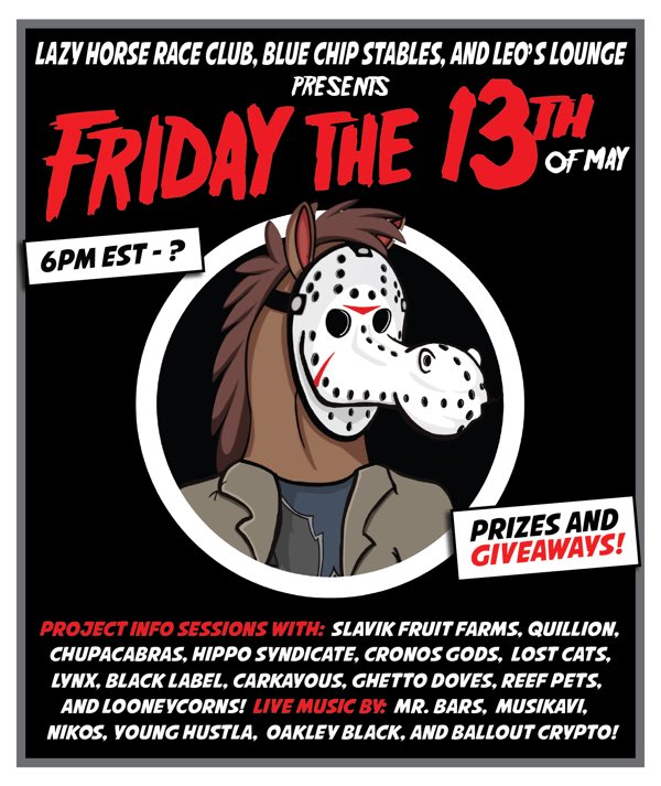 🔥🚨<a href="/LEOsLounge_/">🔥LEO’S LOUNGE🔥</a> the <a href="/BlueChipStables/">BlueChipStables</a> and the <a href="/LazyHorseRC/">Lazy Horse Race Club</a> PRESENTATION 🚨🔥