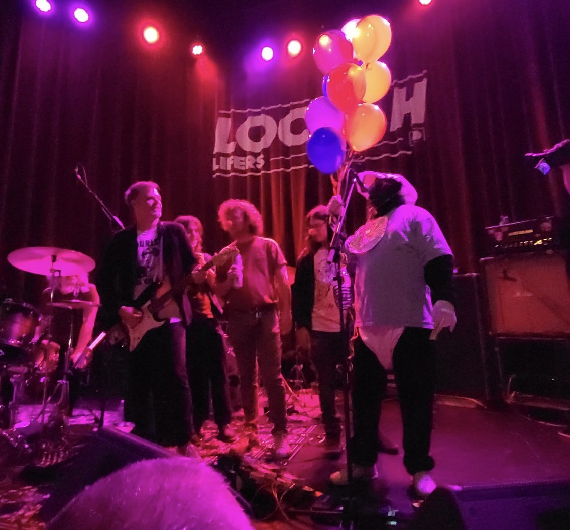 LocalH's tweet photo. This is it! The final night of the LIFERS tour (with @rookie_the_band) is TONIGHT! at the Hobart Art Theatre. Doors at 6. @FlamingoHaze goes on first. Lookie goes on last. Here’s a picture of a gorilla in a diaper. It’s a madhouse! https://t.co/T7Zsrkm728
