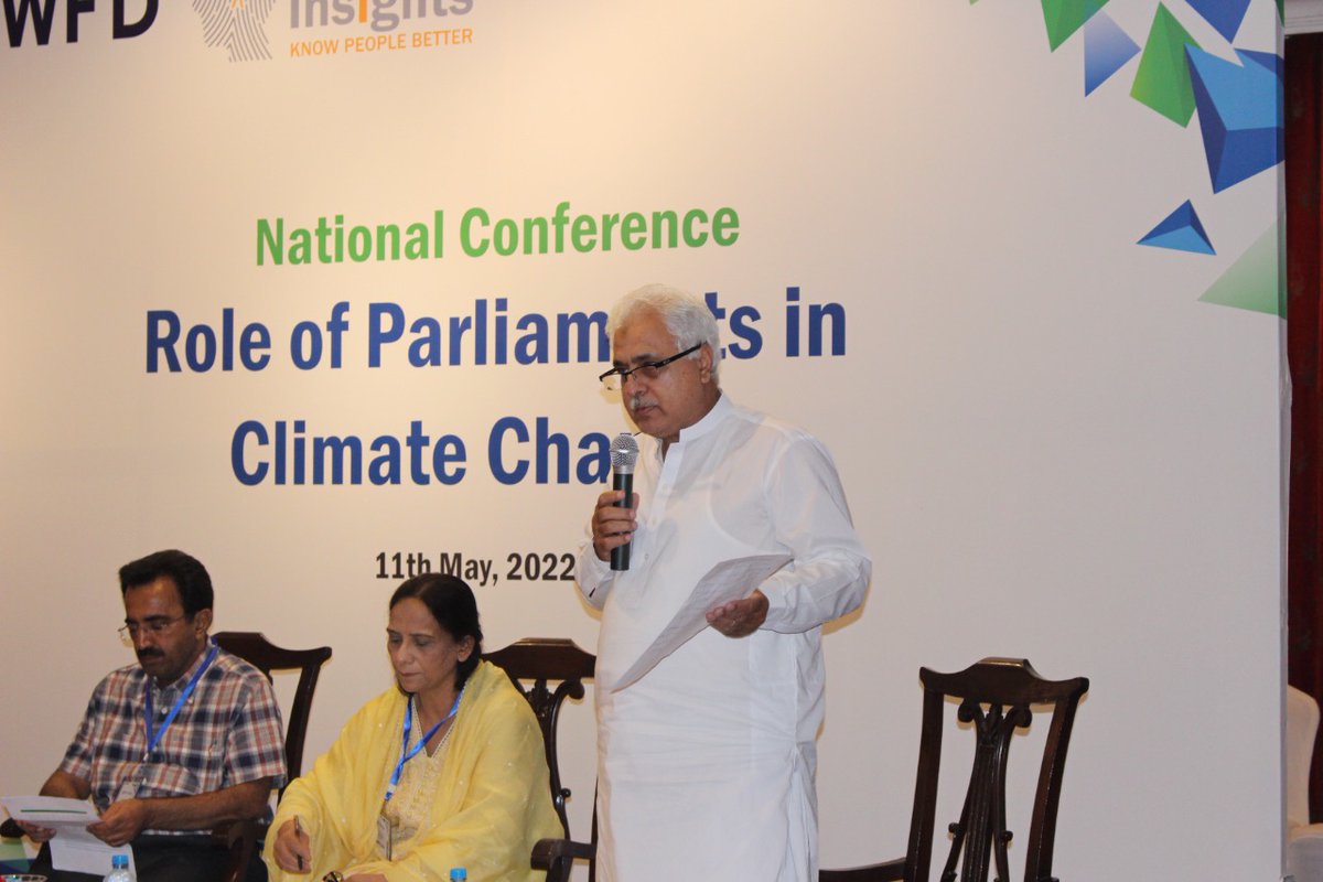 WFD_Pakistan's tweet photo. MPA Mr. Muhammad Idrees reiterated that climate is vast and a cross cutting field and stressed the importance of effective policy making on provincial level.

@WFD_Democracy #ClimateChange https://t.co/iJs01SkkdD