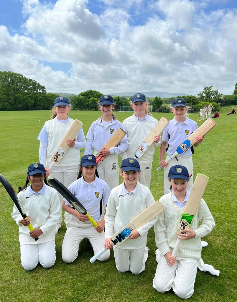 AberdourSport's tweet photo. Girls cricket winners🥇 Congratulations to the U11 girls team for braving the weather and playing some brilliant cricket to win the @iapsuksport St Bedes tournament. #findingthebrilliance @AberdourSport https://t.co/Oo5HEjPhIY