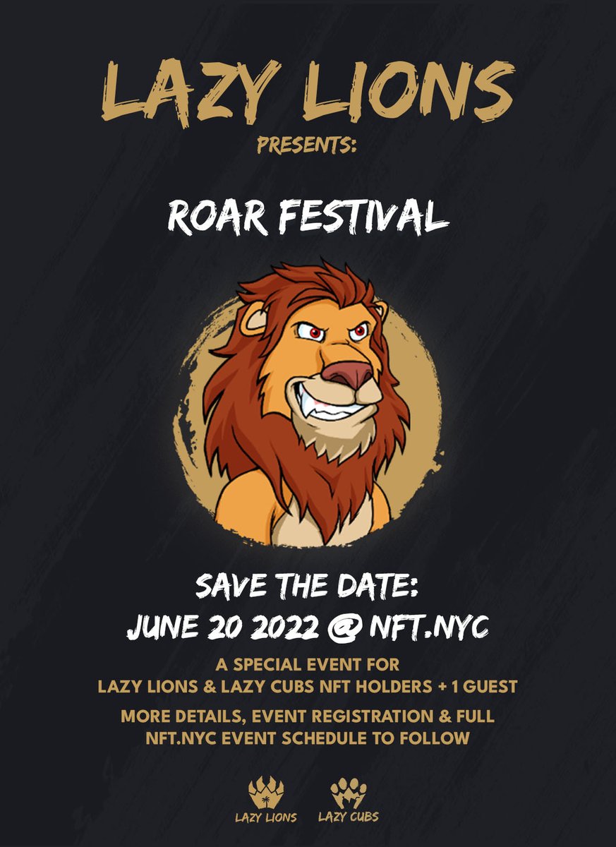 Lazy Lions 👑 tweet media