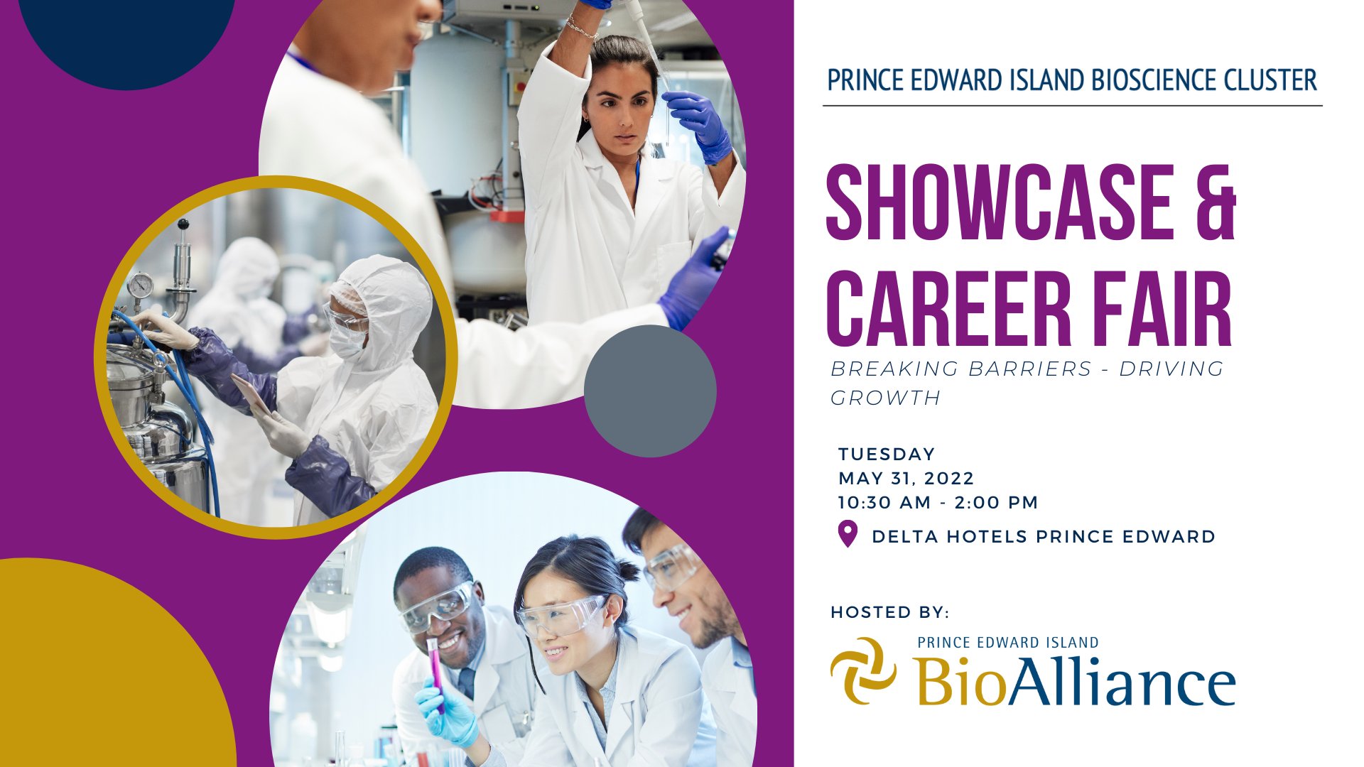 PEI BioAlliance HR Strategy Launch & Showcase/Career Fair @ Delta Prince Edward