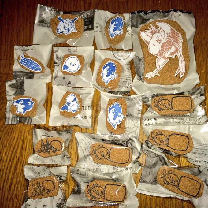 昔に作ってた消しゴムはんこ見て! 