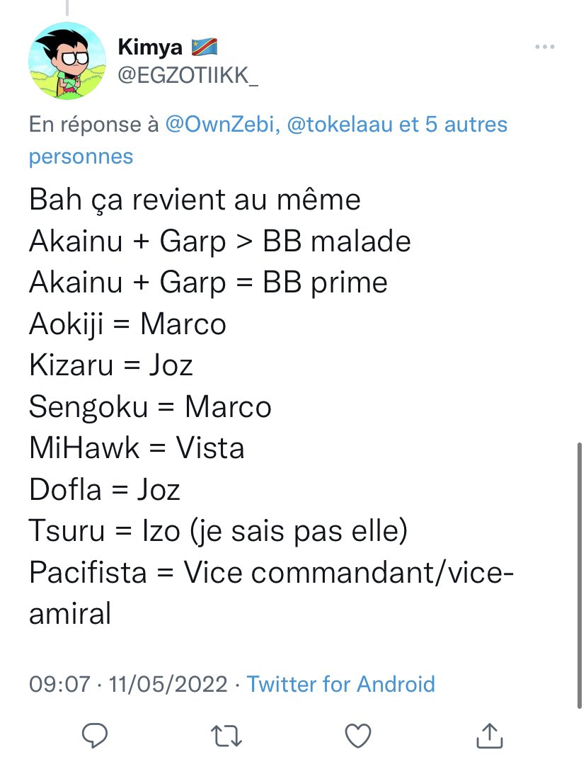 okaycmoi's tweet photo. Y’a quand même quelqu’un qui a dit ça en ayant lu One Piece je comprend toujours pas https://t.co/FZbJ3CY9Yp