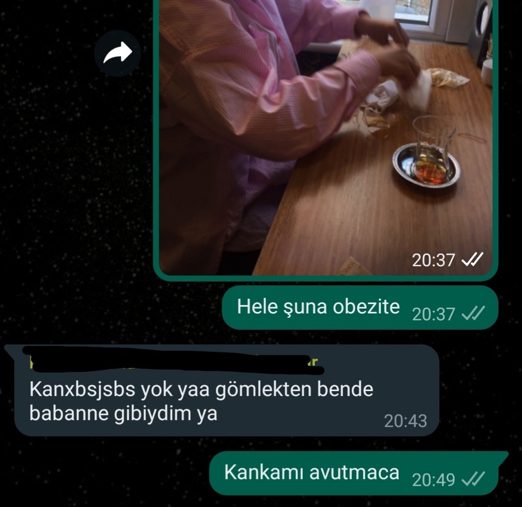 Kankam ve motivesii :) :)
Umarım gömlektendir kardeşşşşş..
