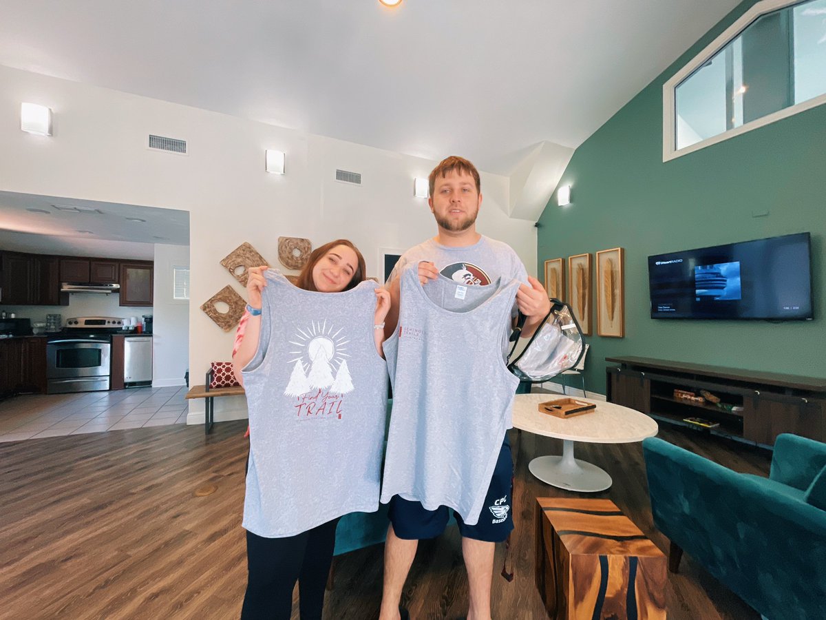 SeminoleTrails_'s tweet photo. TOUR &amp; SCORE 🔑

…exclusive new Seminole Trails merch!! 🧺

We have new clear fanny packs (perfect for football games 🏈) and workout tees to utilize at our gym 🏋️ https://t.co/iZpBp1P4nm