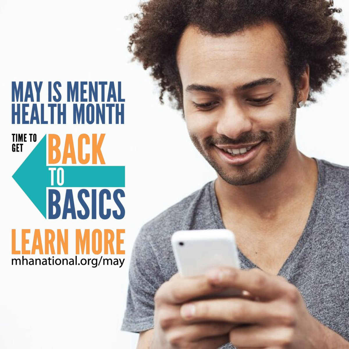 May is Mental Health Awareness Month. In the U.S., 1 in 5 people experience mental health conditions.  
If you or someone you know is experiencing a mental health crisis, it is ok to ask for help. You can call 1-800-273-8255 or Text “PA” to 741741.
#MentalHealthAwarenessMonth