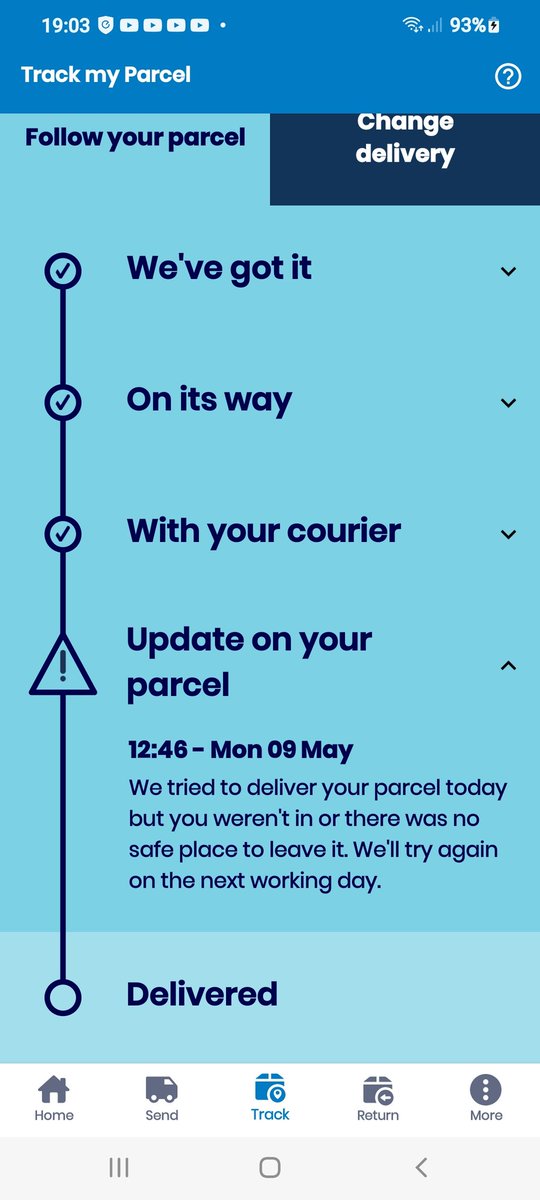 JoWelchHall1's tweet photo. Sent hubby a surprise while he's in a hotel for work. A hotel with a 24 hour reception! With CCTV showing no delivery attempted! Ffs can't even contact anyone. #Evri is an absolute shambles.  #EvriParcelUndelivered #EvriParcelLost #Cherryz ☹️☹️☹️ https://t.co/Sb2nbhifxA