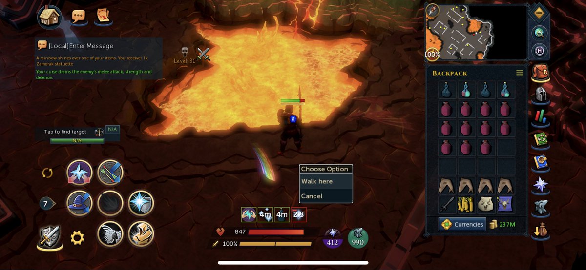 RsO_Ted's tweet photo. Where’s my drop @RuneScape? 🤡 lucky for me, the drop isn’t the swh #runescape #mobilerunescape #jagex https://t.co/dftvlST9CJ