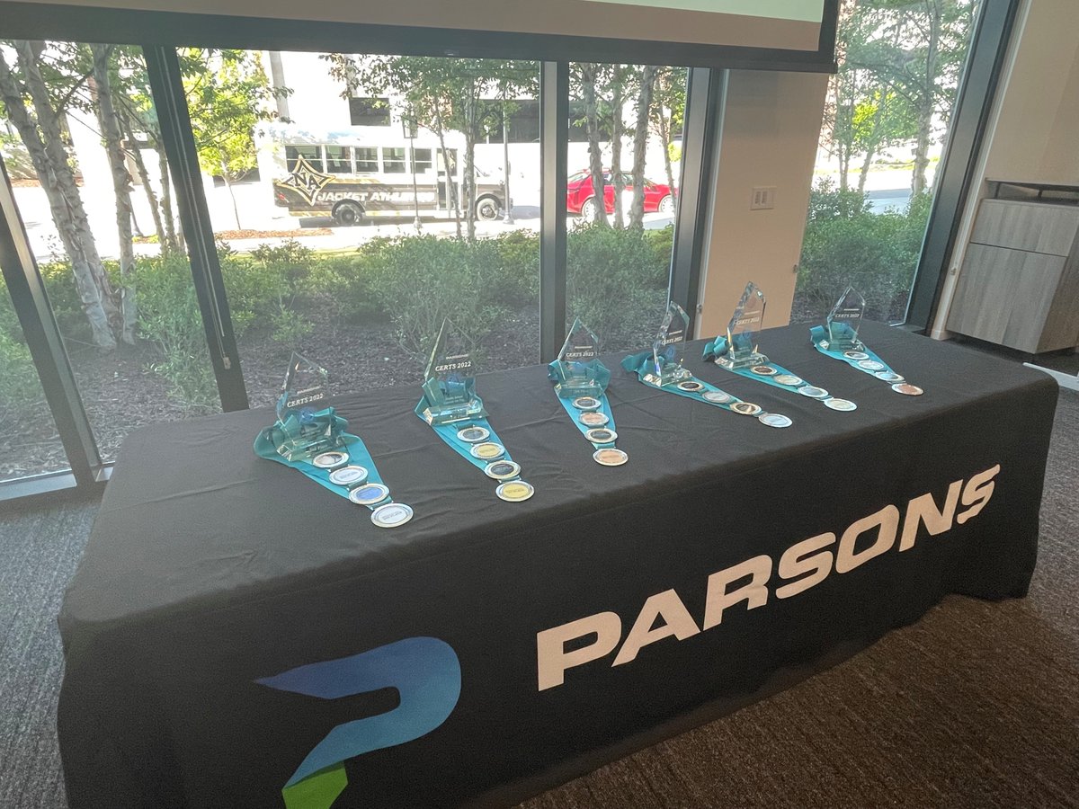 GACyberCenter's tweet photo. Brig. Gen. Paul Stanton, USA, commander, @CG_CyberForge stopped by @ParsonsCorp CERTS Capture the Flag event to encourage the middle/high school participants. 151 participants competing in 41 teams participated in the annual event.
#CTF #AFCEACERTS #capturetheflag https://t.co/dH8KEaOma7