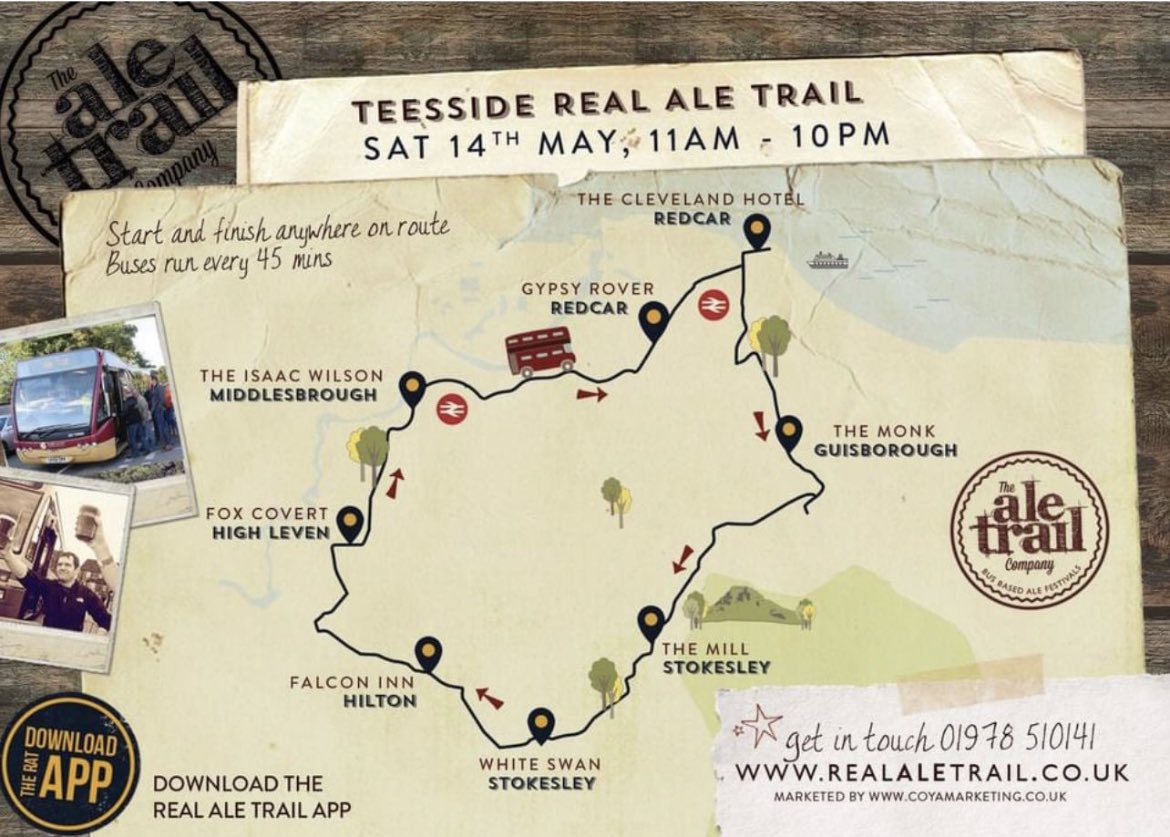 Teesside Real Ale Trail tweet media