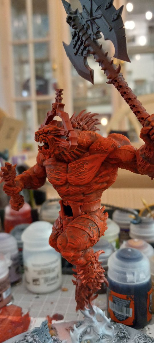 Indestry's tweet photo. Unfettered fury skin session and dry fitting https://t.co/wSchHEQfnz