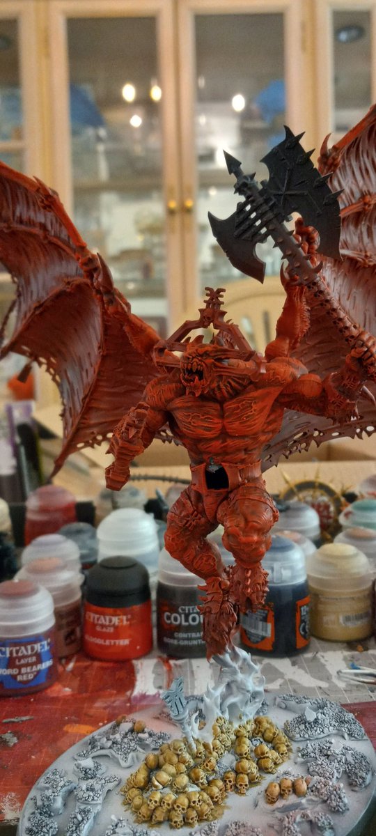 Indestry's tweet photo. Unfettered fury skin session and dry fitting https://t.co/wSchHEQfnz