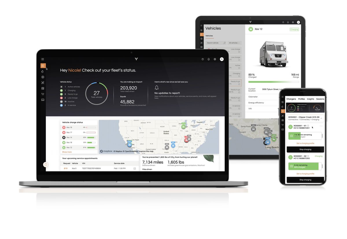 xostrucks's tweet photo. Xos’ big night! Last night, we unveiled two new vehicles to the Xos fleet–HDXT™, MDXT™, and our fleet intelligence platform, Xosphere™. What are your favorites? Tell us yours in the comments below 👇
#WeAreXos #XosFleetWeek #ProductReveal #MDXT #HDXT #Xosphere https://t.co/UUlFowv5ma