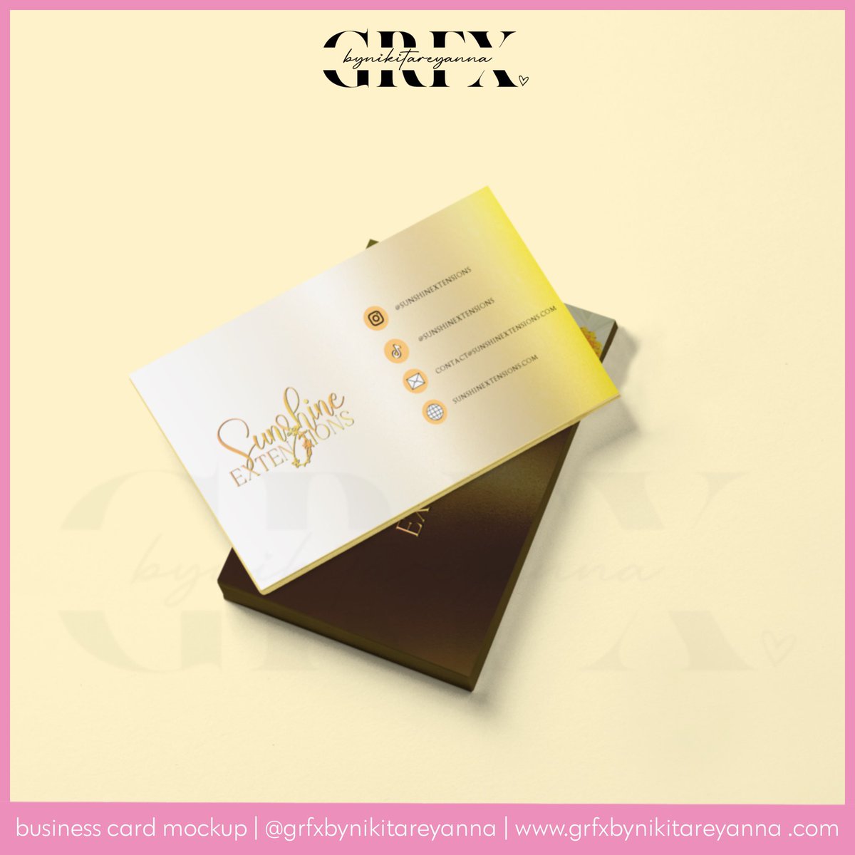 LuminousLuxGRFX's tweet photo. we’ve been quiet we know, oh but we’ve been working! Enjoy this sneak peek at one of our latest Brand Revamps for Sunshine Extensions😍

What you waiting for boo? Book your next rebrand: https://t.co/HoLeEcu1di https://t.co/4fOk7XpsWe