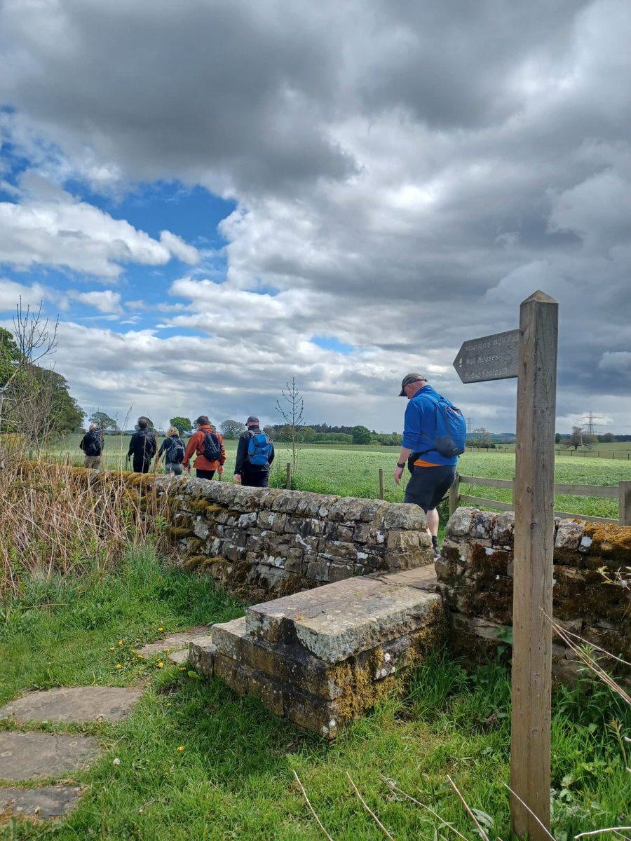 denisamccarthy's tweet photo. https://t.co/LbIlKCcGCt
Day 5 of our #hadrianwalkchallenge
Just over 16 miles today. Just 15 miles left to Wallsend.
Funds being raised for two great charities @RainbowsHospice and the Lewis Sewell Memorial Trust.
#walkforlewis https://t.co/PdaiuIK00A