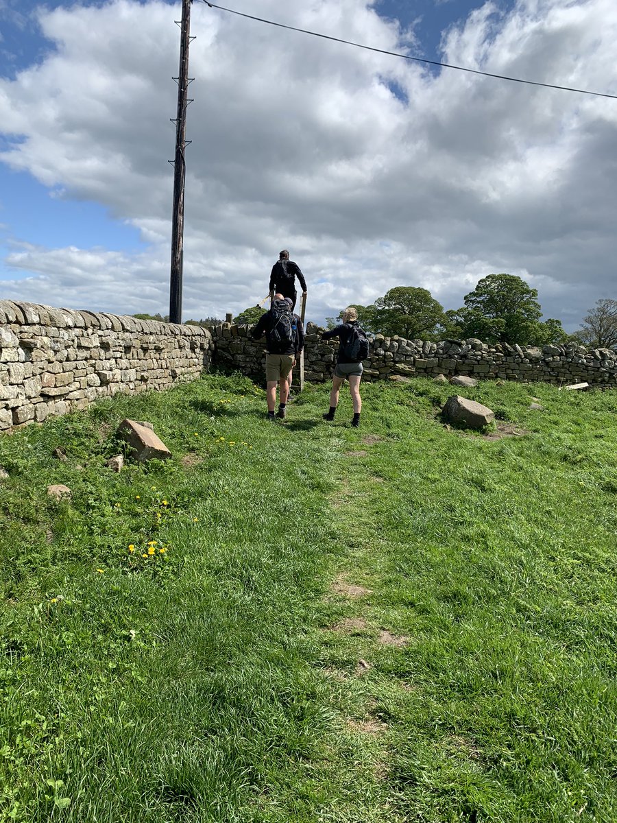 denisamccarthy's tweet photo. https://t.co/LbIlKCcGCt
Day 5 of our #hadrianwalkchallenge
Just over 16 miles today. Just 15 miles left to Wallsend.
Funds being raised for two great charities @RainbowsHospice and the Lewis Sewell Memorial Trust.
#walkforlewis https://t.co/PdaiuIK00A