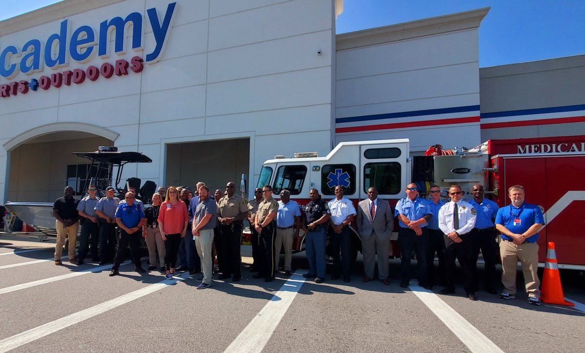 Academy Sports + Outdoor donated 500 life vets.  This Saturday, Safe Kids, Columbus Fire and EMS, and others will be participating in the annual River Savvy Kids event at the 14th St Bridge.  Event starts at 10Am and Fire Station 1 will be present to offer water safety lessons.