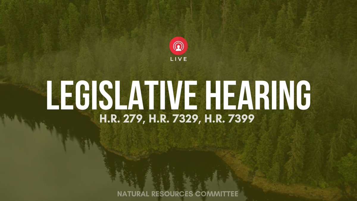 NRDems's tweet photo. Our Subcommittee on National Parks, Forests, and Public Lands is live for a legislative hearing.
Watch here ➡️ https://t.co/G9i7BjGe6w https://t.co/uuKHEVaKAN
