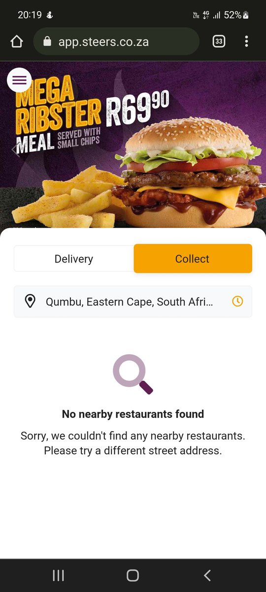 mpho619's tweet photo. @SteersSA please assist there is 1 2 minutes away from me but it's not listed https://t.co/X9POqPQa3M