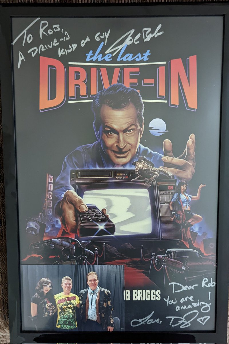 BadGuyRob's tweet image. They say never meet your heroes but mine are pretty damn cool 💀
@therealjoebob @kinky_horror #TheLastDriveIn #MutantFam #DowdCenterTheatre