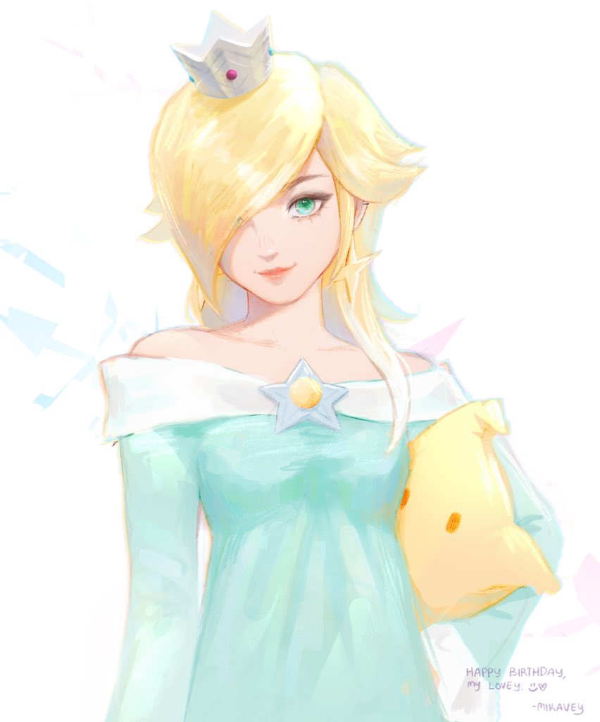 mikavvvi's tweet photo. Birthday gift for the sweetest superstar @Jeff1pnt3 :> 🥳💗
Drew his character from his game @The_Nightwatch_ as Rosalina. If anyone can guess who then you are an awesome hooman. https://t.co/PMofgP33ID