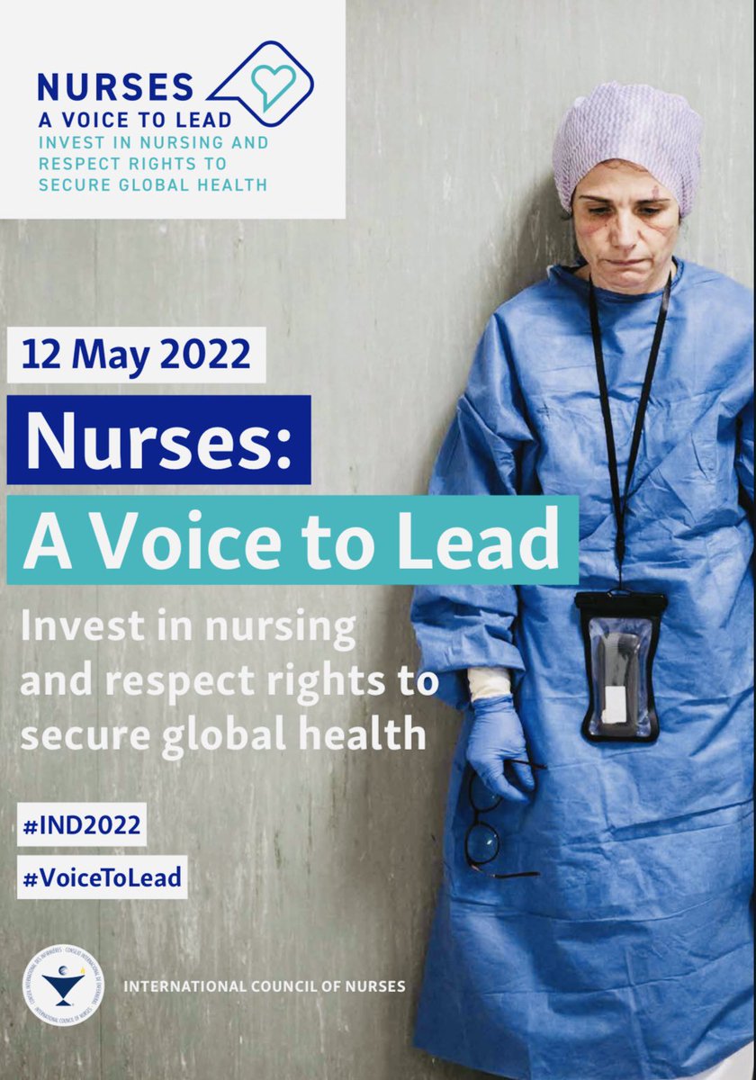 There is no health without a health workforce! As we celebrate International Nurses Day, today is day of recognition, value and reflection. #IND2022 #VoicetoLead #studentnurse #nurse #NursesDay #nursepractitioners #nursingleaders #nurseeducators #nurseresearchers #globalhealth