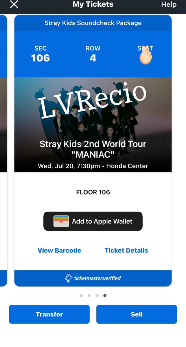 LVRecio's tweet photo. helping a friend sell (2) VIP soundcheck tickets @ Anaheim on july 20th for stray kids! 
you’ll come with to pick up the sc benefits the day of since we are still attending the concert :) 
dm if interested!
- pp g&amp;s only
WTS WTB
#StrayKids   #SKZ #StrayKids_2ndWorldTour https://t.co/2AIrg503l1