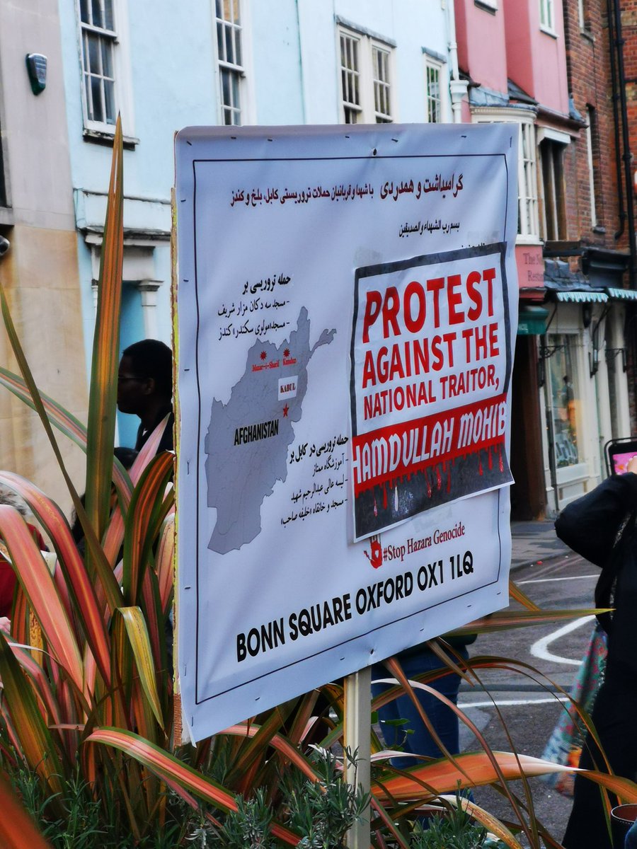 justmekhaled_'s tweet photo. There's no where criminals can hide where ever they decide to show themselves people will rise up against them. #TraitorMohib #NoToCriminals #StopHazaraGenocide #StopTajikGenocide @OxfordUnion https://t.co/aPSGxEKYtG