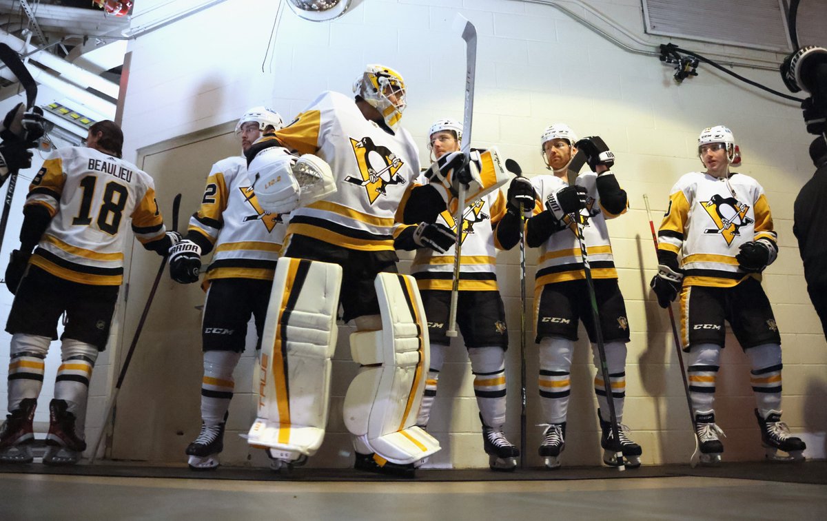 penguins's tweet photo. IT'S TIME FOR HOCKEY!

#LetsGoPens https://t.co/LHWXsh0TDf