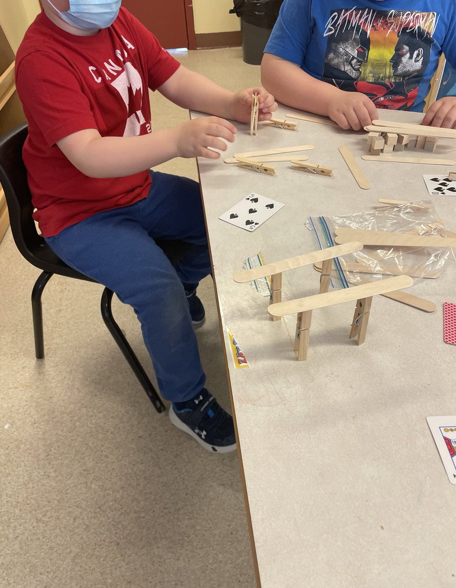 MsStemEducator's tweet photo. Had an awesome time learning about structures! #scientistsinschool #STEM #playbasedlearning https://t.co/gIqZyjw2kM