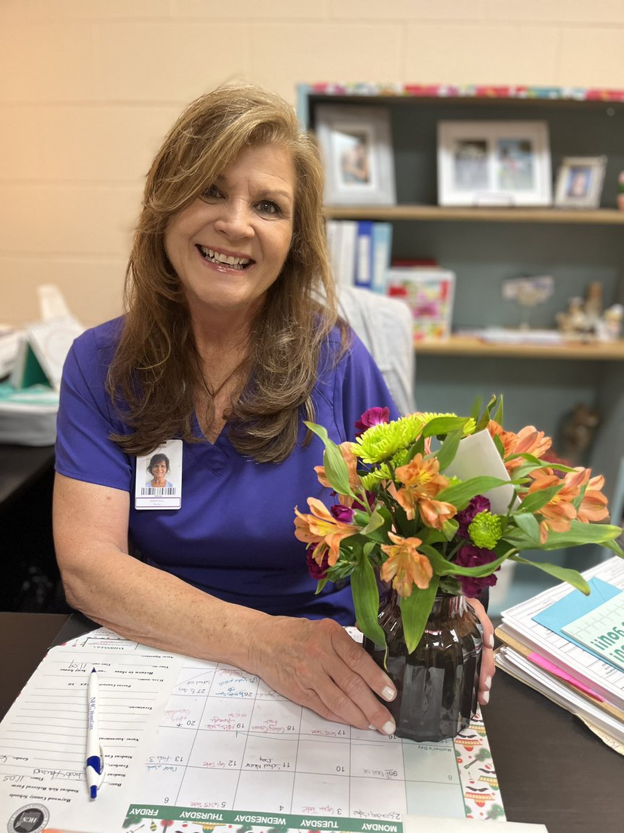 Happy Nurse’s Day to the best! We are so thankful for Ms. Katrina Voss! She takes such good care of our students and staff! 💜
<a href="/AAitken07/">Alex Aitken</a> <a href="/gfergie1/">Grace Fergie</a> <a href="/HolyGirl22/">Sharon Clark</a> <a href="/VSceals/">Valerie Sceals</a>