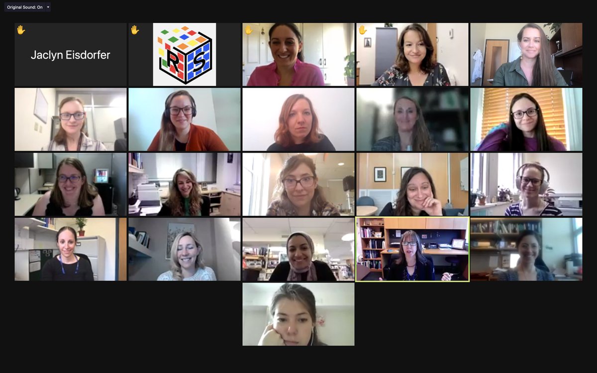 WardLab_Emory's tweet photo. Opening session for our 1st international meeting for #WomenInSTEM 4 #SCI #PNI #SpinalCord. Initiated by Angela Filous, modeled after @danamctigue's #LeanIn; Love facilitating w this standout group @ArielJLevine @metzisv @MokalledLab @VAbraira @heilshornlab @BradburyLab https://t.co/HLBM8IDDoL