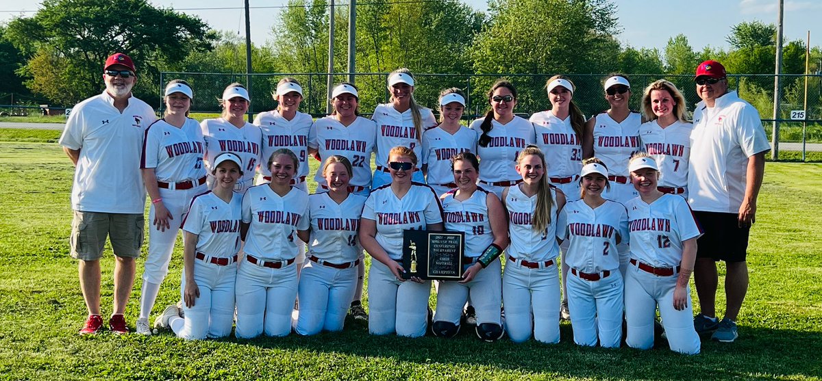 WHSCards's tweet photo. Woodlawn 🥎 (16-3) over CORL 4-2 and are now the Undefeated Midland Trail Conference Champions!! @MVSentinelsport @wmixsports @section618 @woodlawnhscards @1035ESPN @ica_softball @IHSAScoreZone https://t.co/aVTfqJR0OE