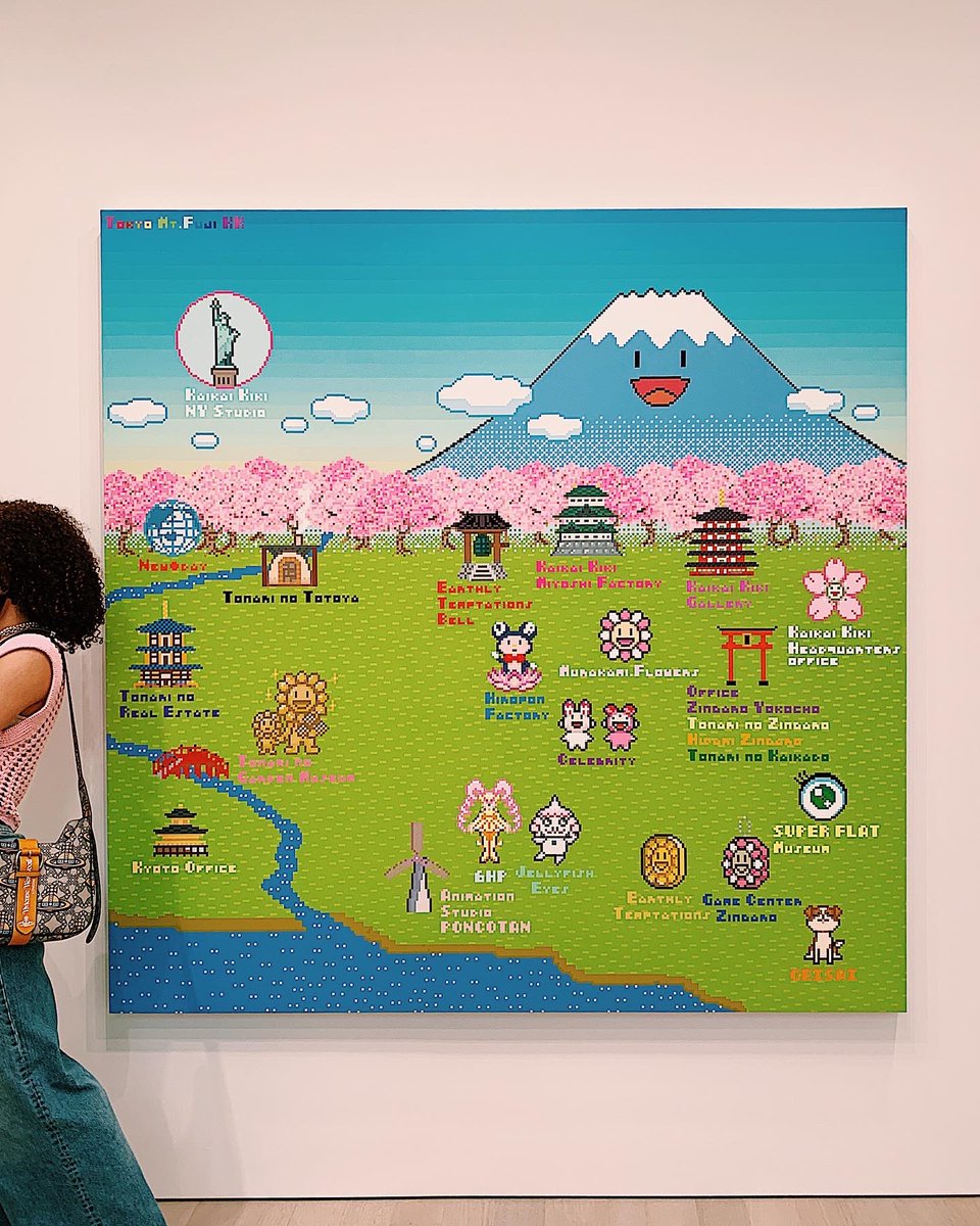 TheFlyestEver_'s tweet photo. At The #Murakami Show Embarrassed To Pull My Camera Out @DetaleNYC https://t.co/180N5s5kjf