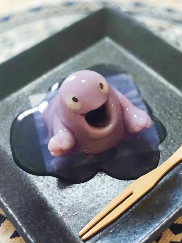 【衝撃】ベトベターの和菓子！？ドロっと感がリアルすぎますwww