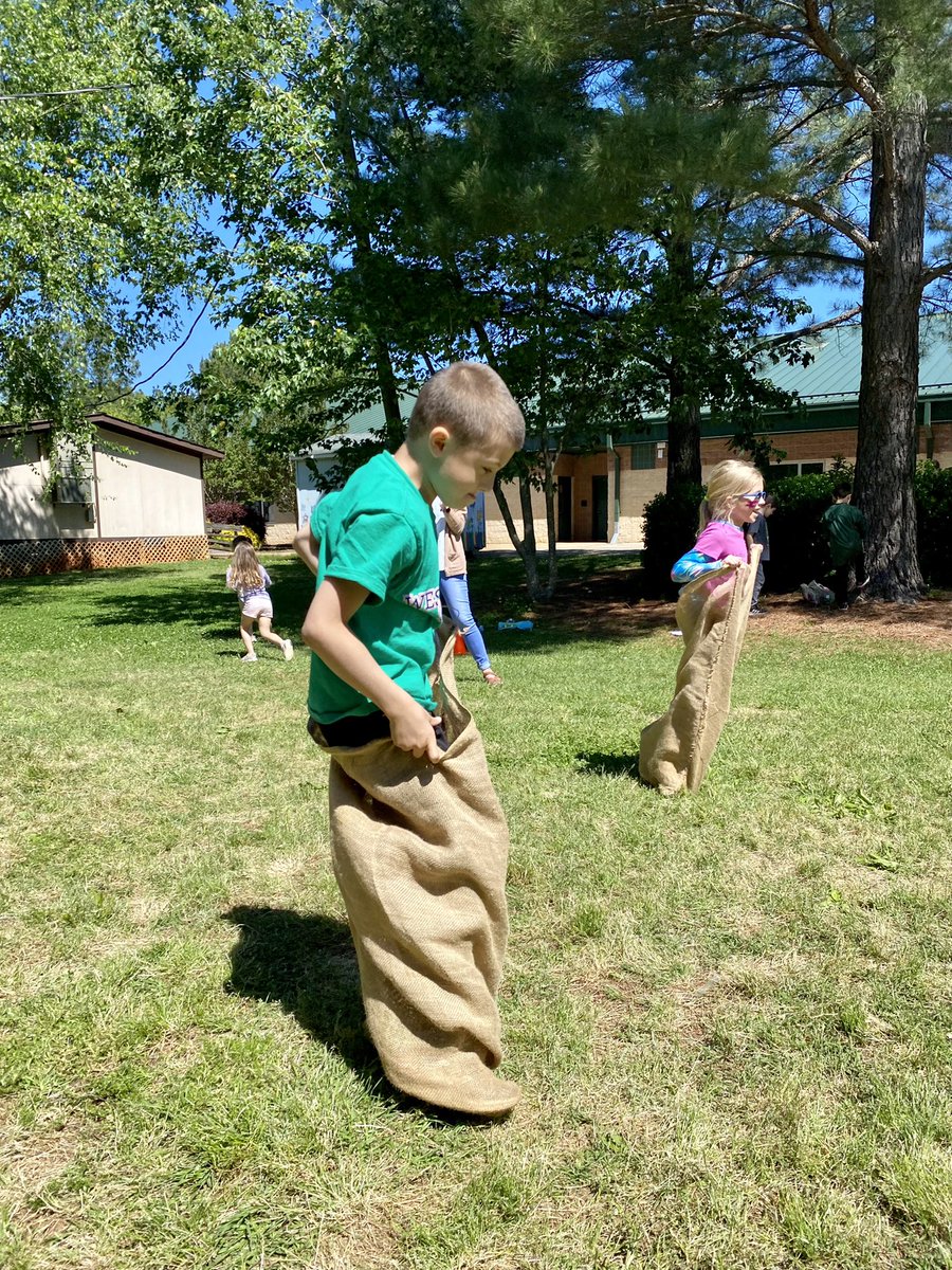 Field day, round two, was a hit!! So glad <a href="/WestLakePE/">Cody Burkhardt</a> made it happen, and all the specialists made it special! Thanks to the teachers who shepherded and helped their sweet classes from station to station and to the volunteers for showing up and helping out! <a href="/WestLakeElem/">WestLakeElementary</a> <a href="/WCPSS/">Wake County Public School System</a>